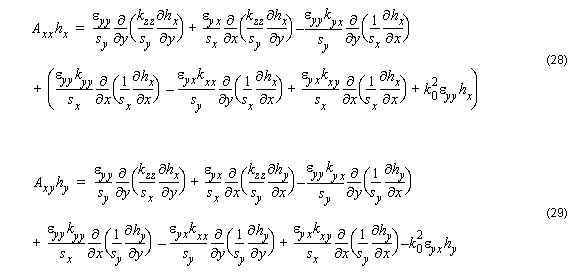 H-Vectorial Modal Analysis for Anisotropic Waveguide